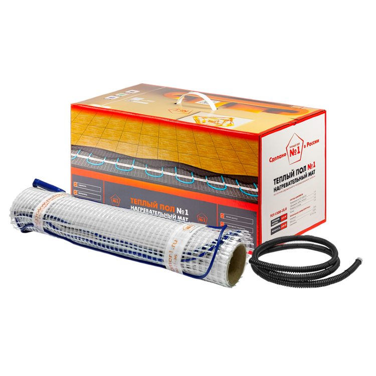 Теплый пол,Нагревательный мат ТСП-300-8 кв.м.