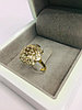 Кольцо с бриллиантом / жёлтое золото - 19 размер, фото 2