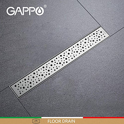 Душевой трап Gappo сатин 70х700 мм G87007-2
