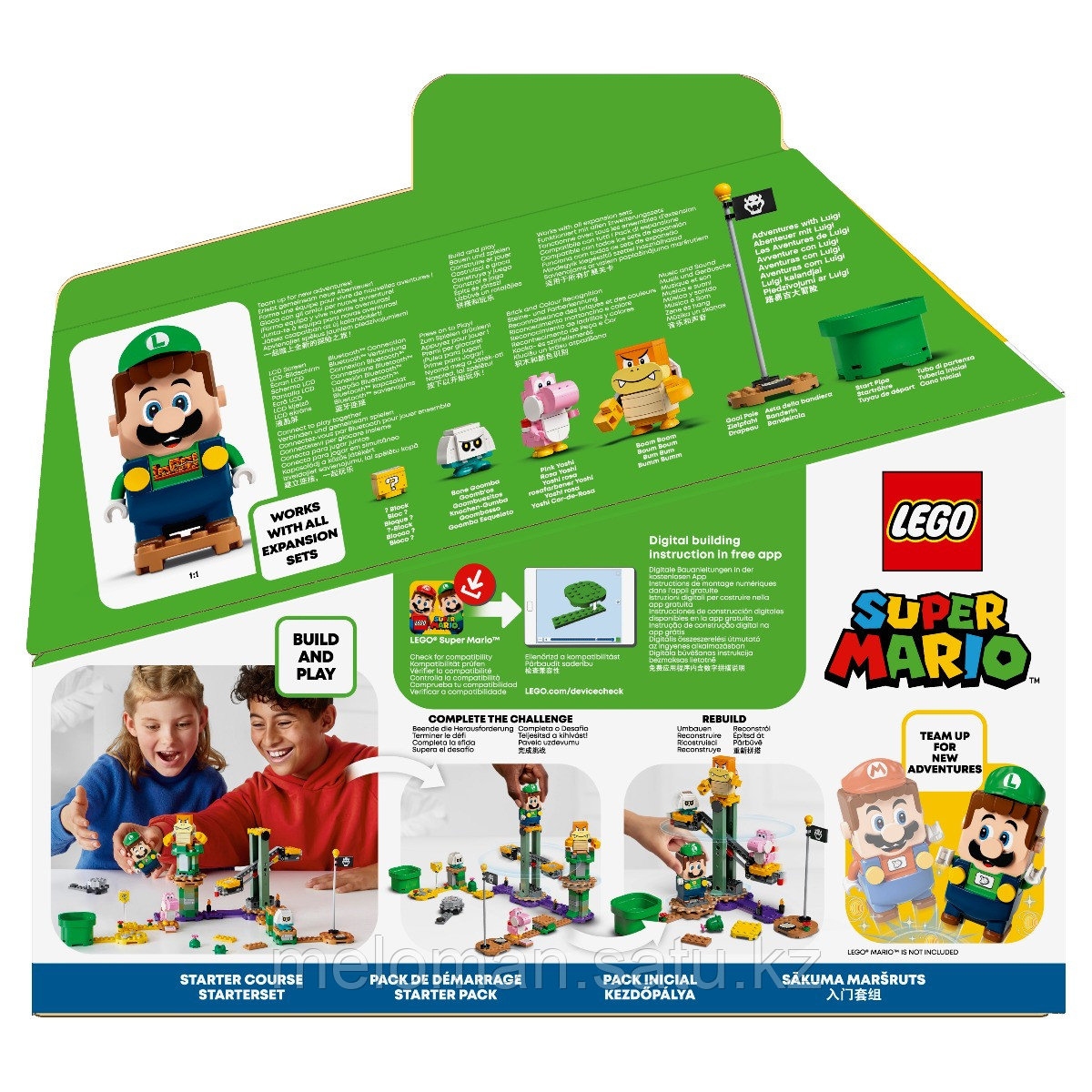 LEGO: Стартовый набор «Приключения вместе с Луиджи» Super Mario 71387 - фото 4 - id-p95551674