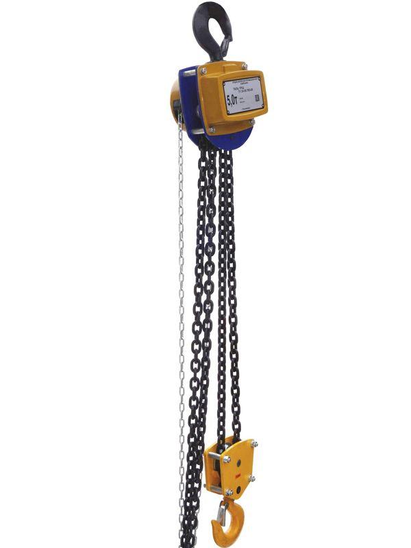 Таль ручная шестеренная TOR ТРШСп-Еx-5 т 12 м