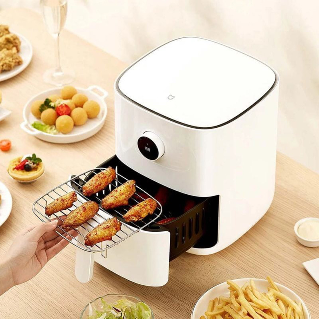 Аэрофритюрница Mi Smart Air Fryer 3.5L Белый - фото 3 - id-p96434520