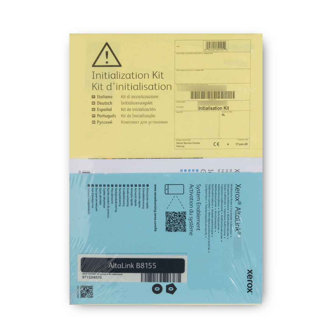 Комплект инициализации Xerox AltaLink B8155 (097S05092) - фото 1 - id-p96432551