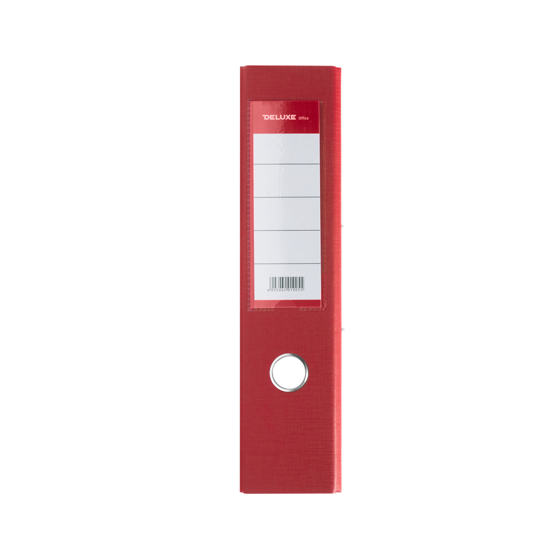 Папка-регистратор Deluxe с арочным механизмом, Office 3-RD24 (3" RED), А4, 70 мм, красный - фото 3 - id-p96431738