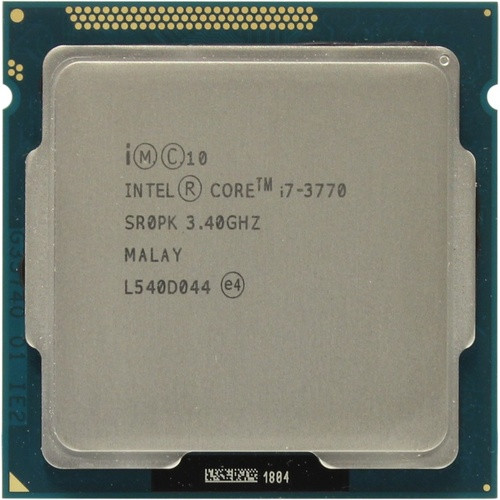 CPU S-1155, Intel® Core i7-3770 3.40 GHz - фото 1 - id-p96436286