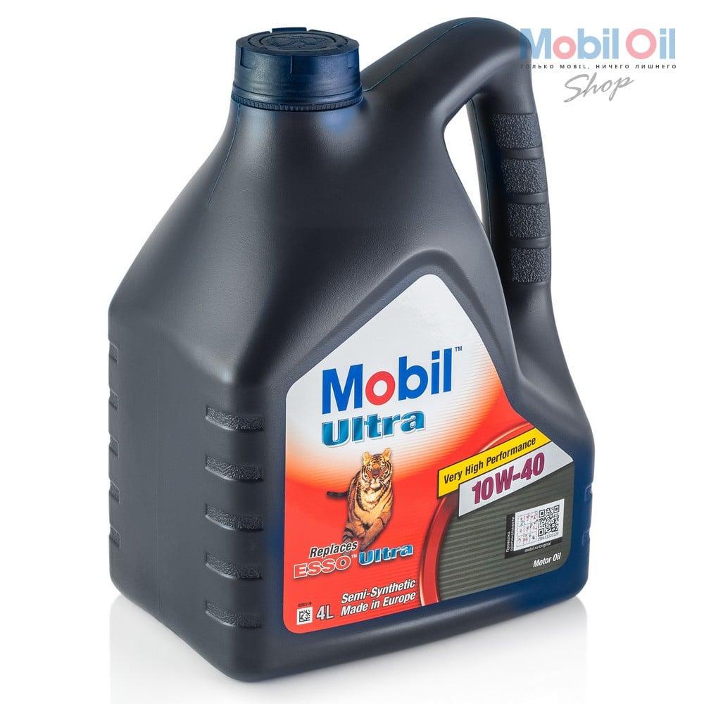 Моторное масло MOBIL Ultra 10W-40 4л - фото 2 - id-p96437001