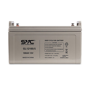 Аккумуляторная батарея SVC GL12100/S 12В 100 Ач, фото 2