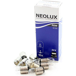 Лампа автомобильная NEOLUX R5W (BA15d) 24V, 1шт
