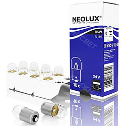 Лампа автомобильная NEOLUX R5W (BA15s) 24V, 1шт