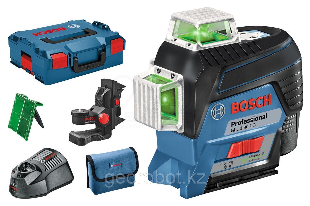 Линейный лазерный нивелир Bosch GLL 3-80 CG Professional: продажа, цена ...