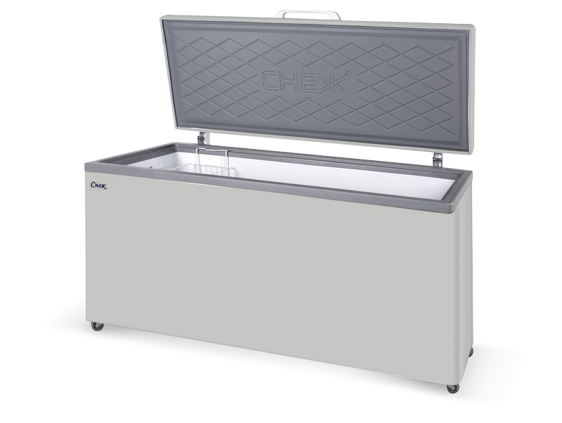Морозильный ларь МЛК-600 корпус серый верх серый