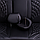 Авточехлы Toyota Camry -9, с 01.2017, XV70, РЗС40/60+подлок.+отдел.бок. 2Г Байрон ЖУК Экокожа Чёрный / Чёрный, фото 8