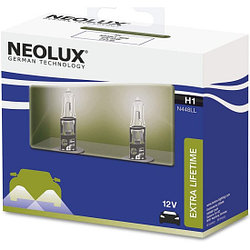 Лампа автомобильная NEOLUX Long Life H1 55W P14.5s (бокс, 2шт) 12V