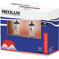 Лампа автомобильная NEOLUX H4 65W P43t-38+50% Extra Light (бокс, 2шт) 12V