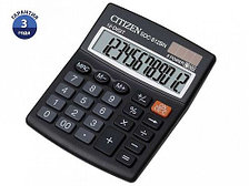 Калькулятор настольный CITIZEN "SDC-812В" 12-разрядный черный 124 x 102 x 25 мм.