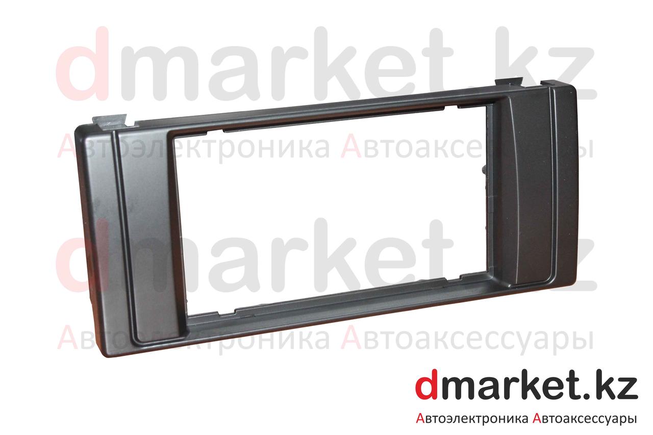 Переходная рамка BMW E38/E39/E53, 2DIN, пластик, черная