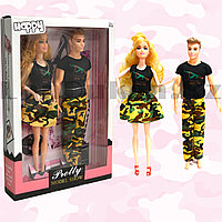 Набор из 2 кукол в камуфляжной одежде Pretty model show H 910