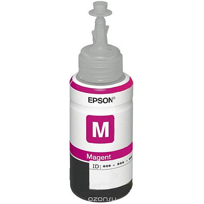 Чернила Epson C13T66434A L100/L200 Magenta 70ml