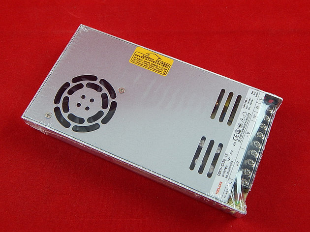 Импульсный блок питания Delixi CDKU-S350-12, 12В, 29.1А, 350Вт, с активным охлаждением, фото 2