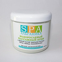 Водорослевый массажный релакс-крем с хвойной пастой и эфирными маслами (500 мл)