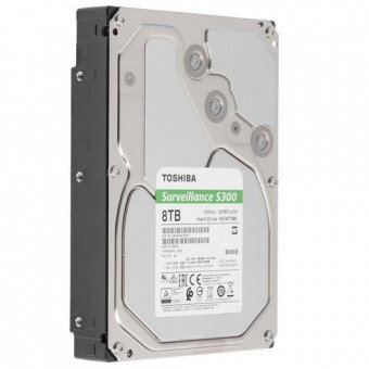 Жесткий диск Toshiba Surveillance S300 8Tb, HDD, 3.5", 7200rpm, 256MB, SATA III 6Gb/s, HDWT380UZSVA, фото 2