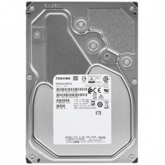 Жесткий диск Toshiba 8Tb, eHDD, 3.5", 7200rpm, 256MB, SATA III 6Gb/s, MG06ACA800E