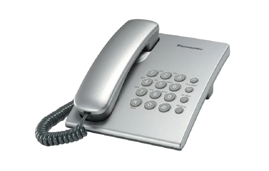 Телефон Panasonic KX-TS2350CAH, серый