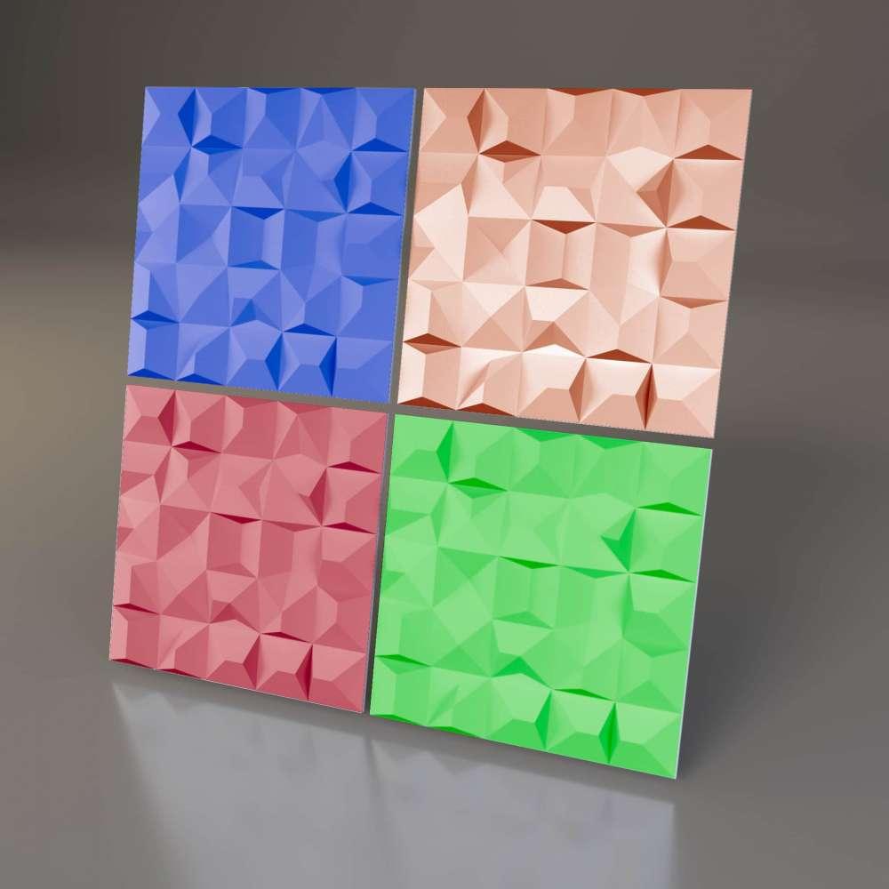 Пенополиуретановая 3D панель Origami
