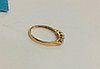 Кольцо с бриллиантом / красное золото- 17,5 размер, фото 5