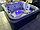 Гидромассажный бассейн SPA-366 ARUBA серебристо белый, фото 4