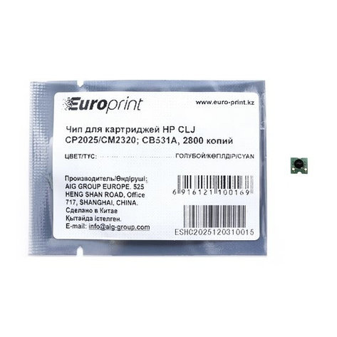 Чип Europrint HP CC531A, фото 2