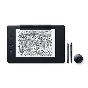 Графический планшет Wacom Intuos Pro Large Paper Edition R/N (PTH-860P-N) Чёрный, фото 2