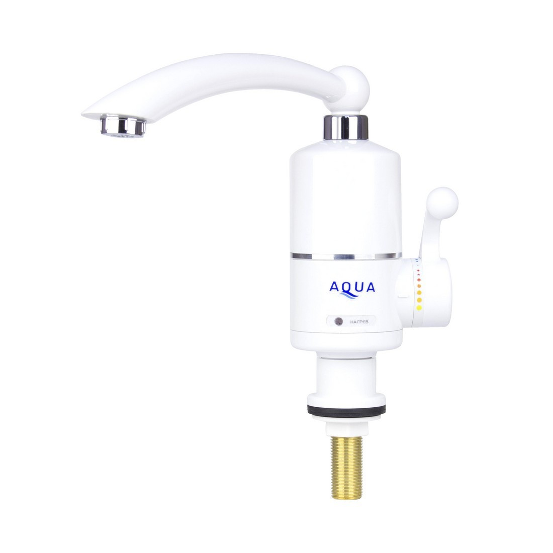 Кран водонагреватель проточной воды AQUA WH101W - фото 1 - id-p96466255