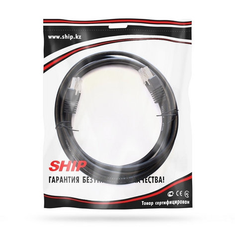 Патч Корд SHIP Cat.6 FTP LSZH RJ-45 2 м S7025BK0200-P, фото 3