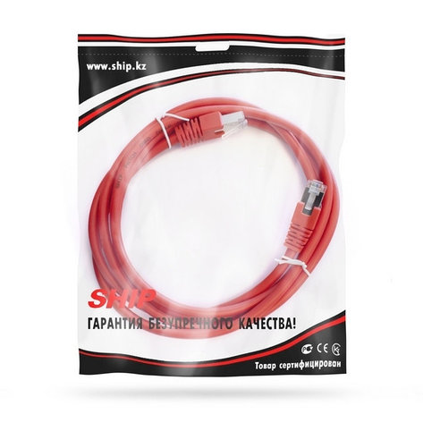 Патч Корд SHIP Cat.6 FTP RJ-45 3 м S7025RD0300-P, фото 3
