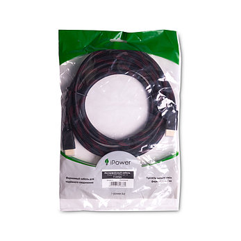 Интерфейсный кабель iPower HDMI-HDMI ver.1.4 3 м. 5 в., фото 4