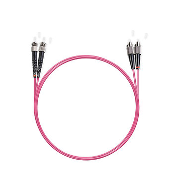 Патч Корд Оптоволоконный FC/UPC-ST/UPC MM OM4 50/125 Duplex 3.0мм 1 м, фото 3