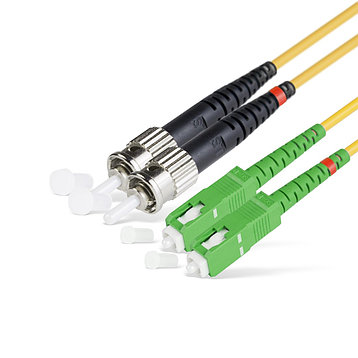 Патч Корд Оптоволоконный SC/APC-ST/UPC SM 9/125 Duplex 3.0мм 1 м, фото 1