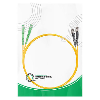 Патч Корд Оптоволоконный SC/APC-ST/UPC SM 9/125 Duplex 3.0мм 1 м, фото 4