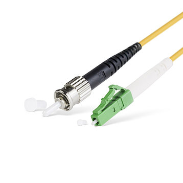 Патч Корд Оптоволоконный LC/APC-ST/UPC SM 9/125 Simplex 3.0мм 1 м, фото 1