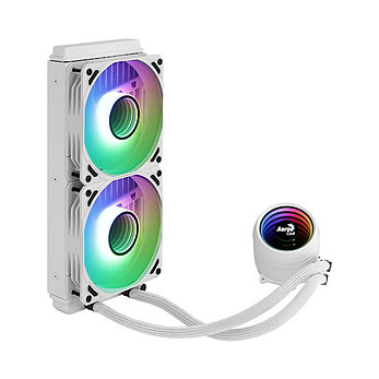 Кулер с водяным охлаждением Aerocool Mirage L240 WH, фото 2