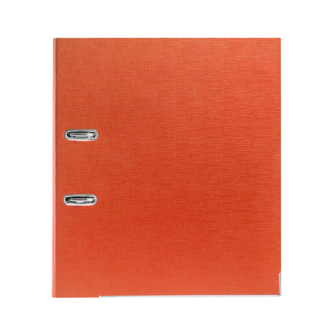 Папка-регистратор Deluxe с арочным механизмом, Office 3-OE6 (3" ORANGE), А4, 70 мм, оранжевый - фото 2 - id-p96468336