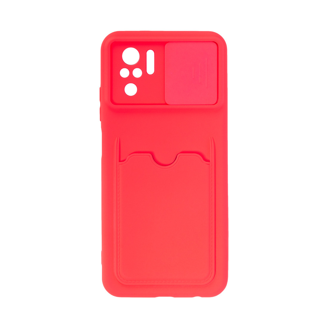 Чехол для телефона X-Game XG-S0721 для Redmi Note 10S Розовый Card Holder