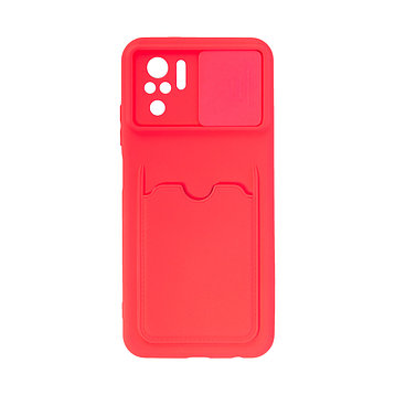 Чехол для телефона X-Game XG-S0721 для Redmi Note 10S Розовый Card Holder, фото 2