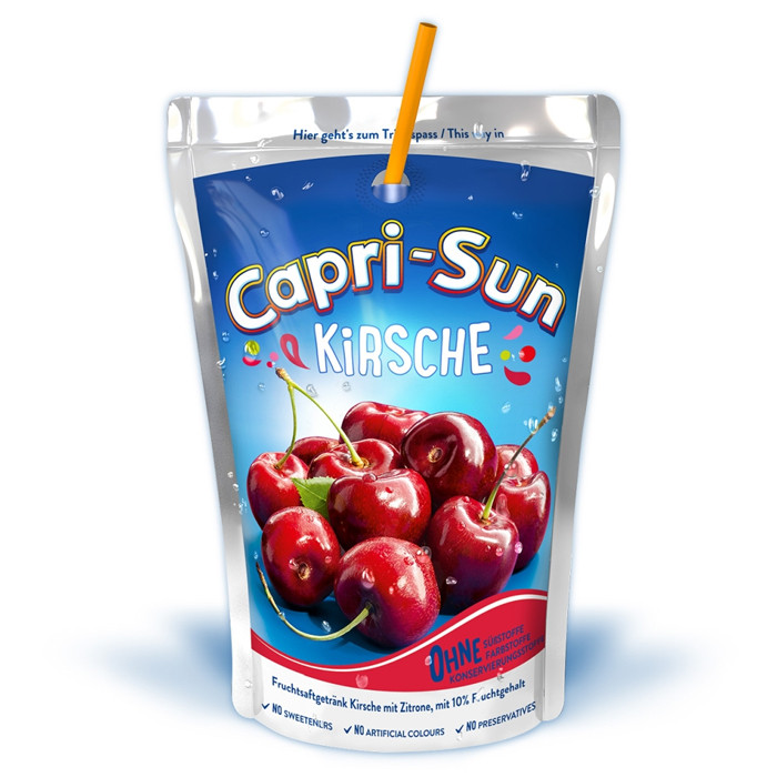 Напиток Capri Sun Cherry Вишня 200мл (10шт - упак)