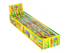 Жев. мармелад Jelaxy Belts Rainbow Пластинки Радуга 15гр. (60 шт в упаковке)