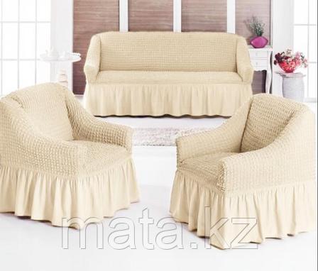 Дивандек на большой диван  маленький диван и кресло Турция, фото 2