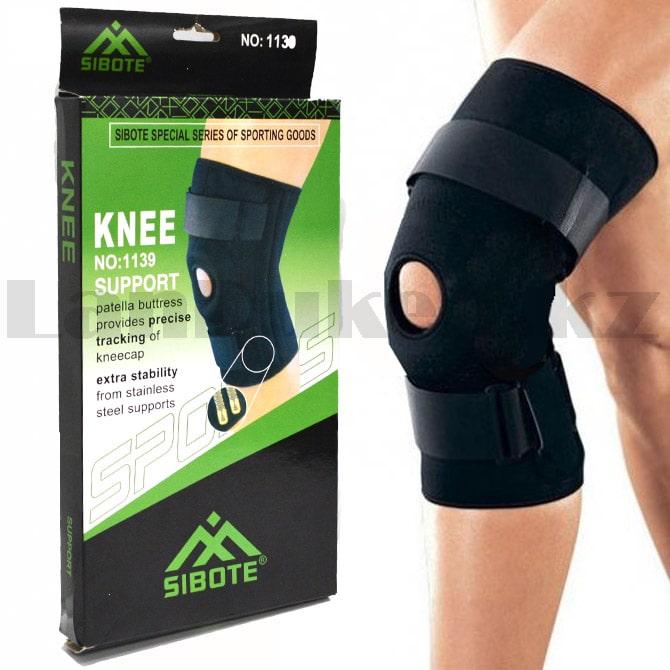 Бандаж на колено эластичный на липучке  Sibote Knee support NO:1139