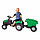 PILSAN Педальная машина Tractor с прицепом Green/Зеленый (3-8лет),143*51*51 см, фото 2