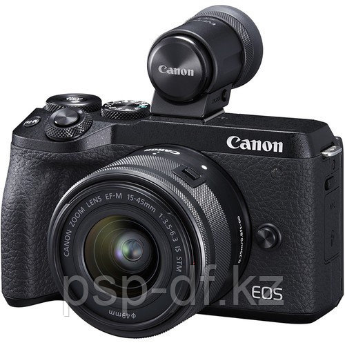 Фотоаппарат Canon EOS M6 Mark II kit EF-M 15-45mm + видоискатель EVF-DC2 - фото 5 - id-p96514940